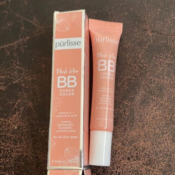 Purlisse Blush Glow BB Cheek Color Cool Mauve - Picture 1 of 3